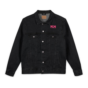 Copy of Copy of Trendy Unisex Embroidered Denim Jacket, Casual Outerwear, Vintage Jean Jacket, Fashion Statement, Personalized Gift