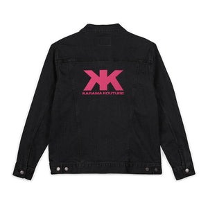 Copy of Copy of Trendy Unisex Embroidered Denim Jacket, Casual Outerwear, Vintage Jean Jacket, Fashion Statement, Personalized Gift