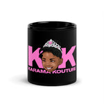 Karama Kouture Black Glossy Mug