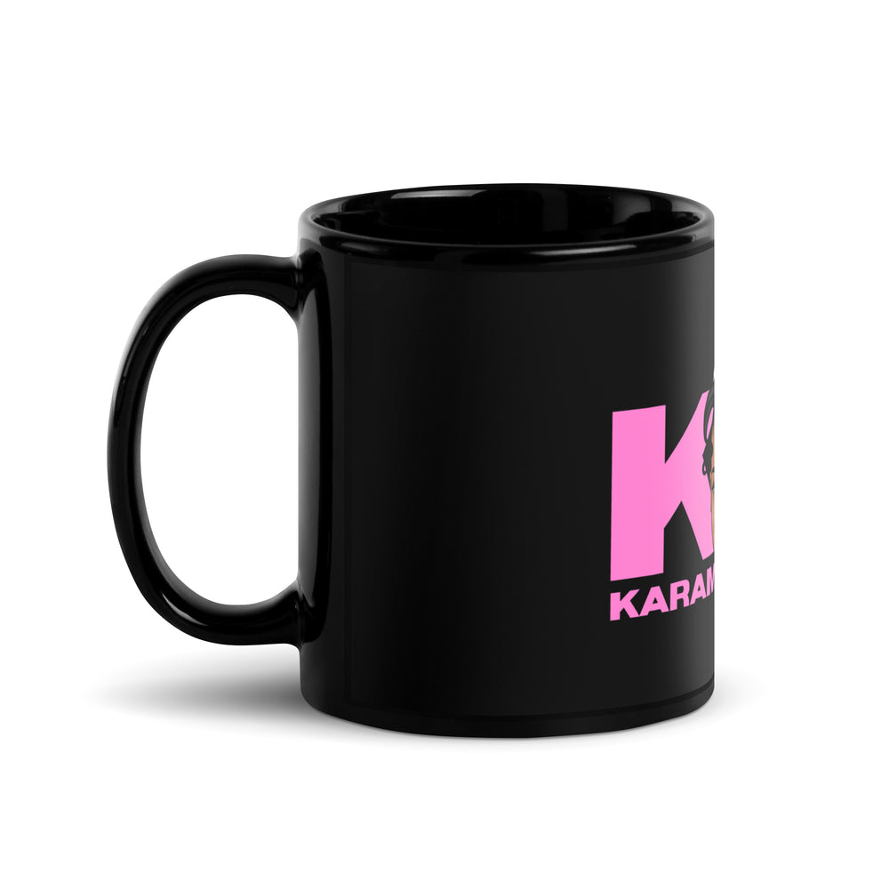 Karama Kouture Black Glossy Mug