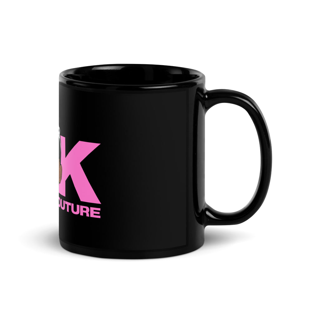 Karama Kouture Black Glossy Mug