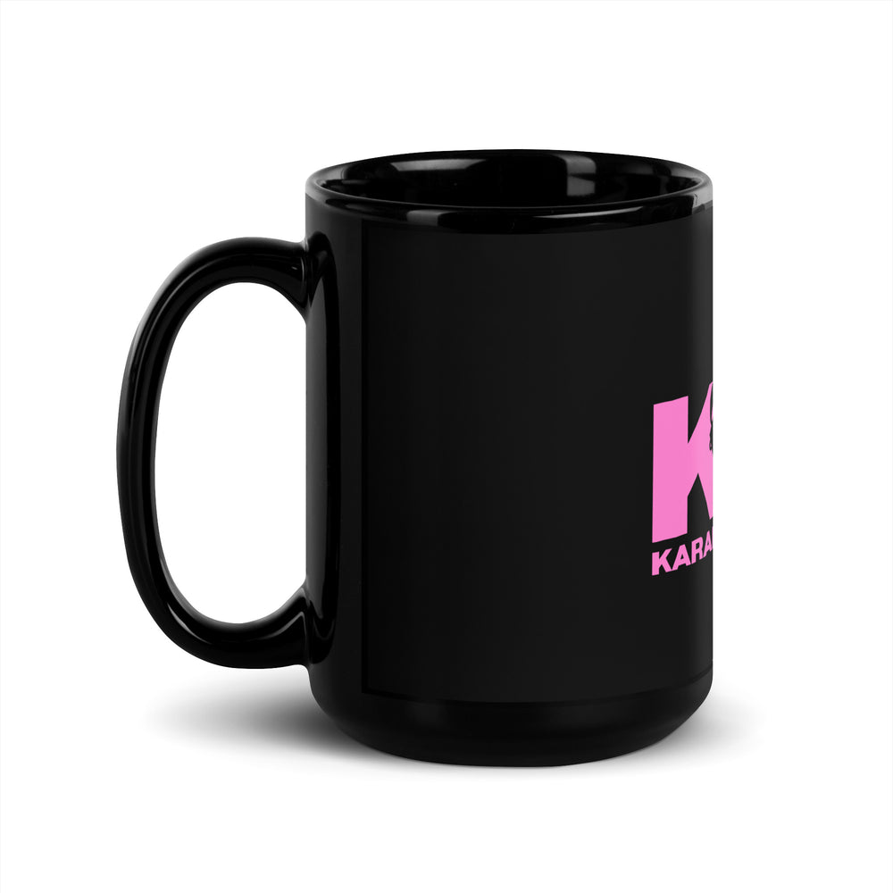 Karama Kouture Black Glossy Mug