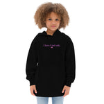 “God only” Karama Kids fleece hoodie