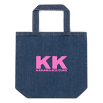 KK Organic denim tote bag