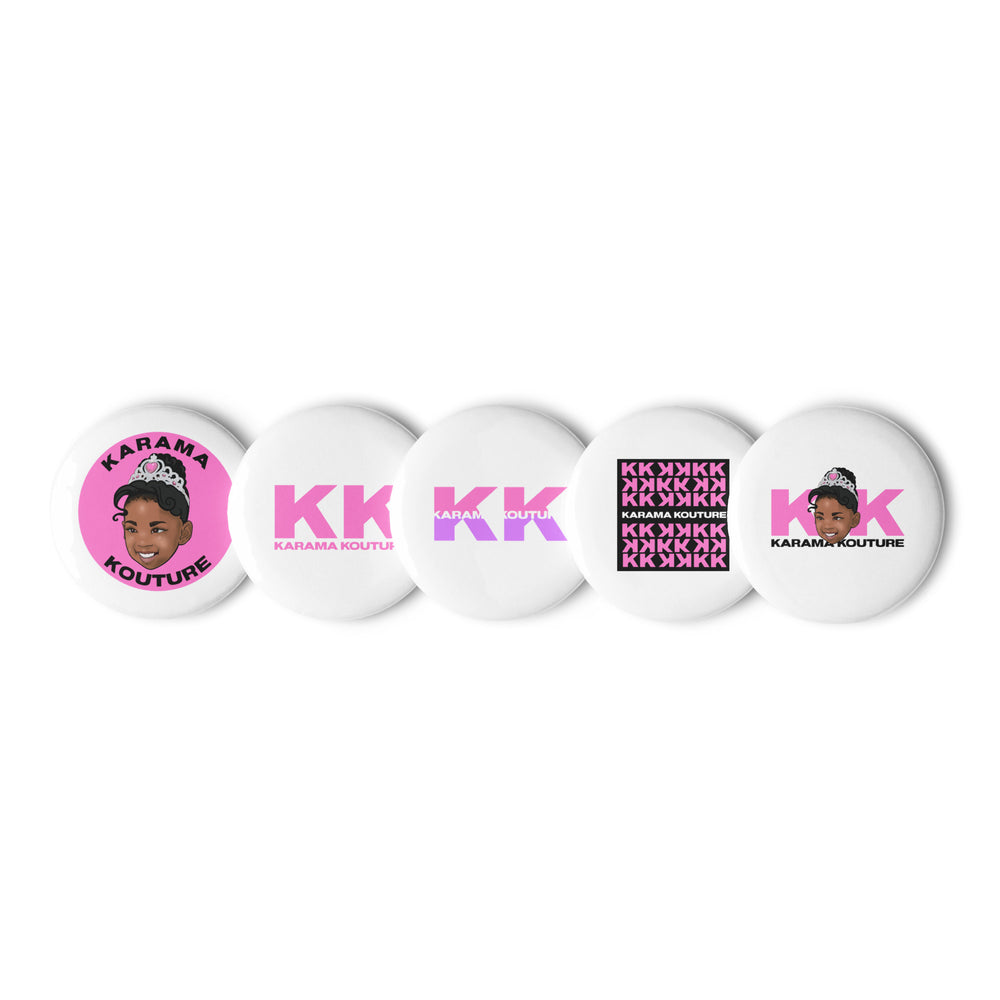 Karama Kouture pin buttons set