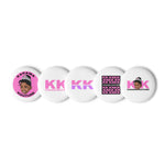 Karama Kouture pin buttons set