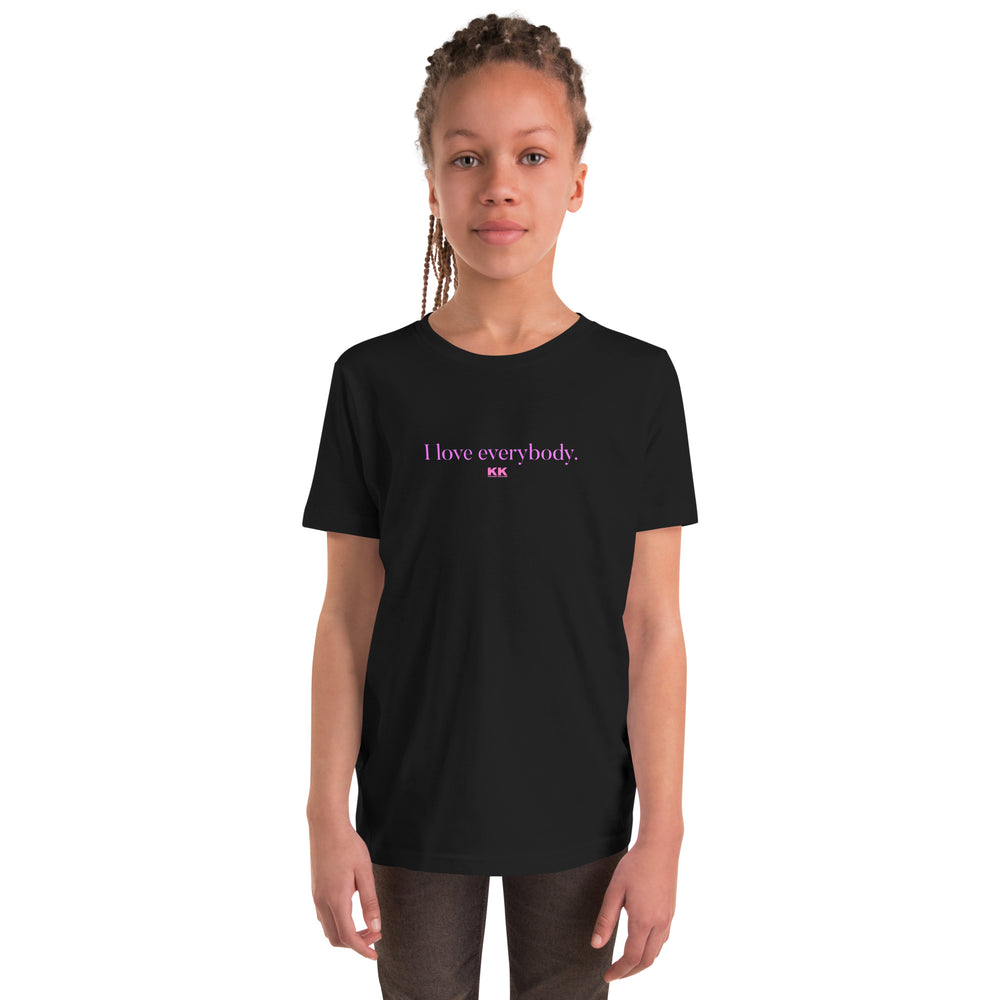 KK “I Love Everybody” Youth Short Sleeve T-Shirt