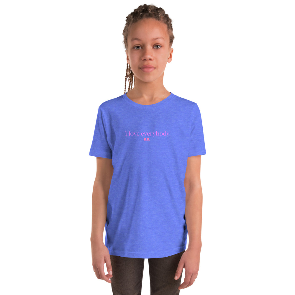 KK “I Love Everybody” Youth Short Sleeve T-Shirt